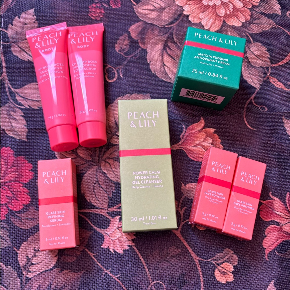 Peach and Lily skincare bundle